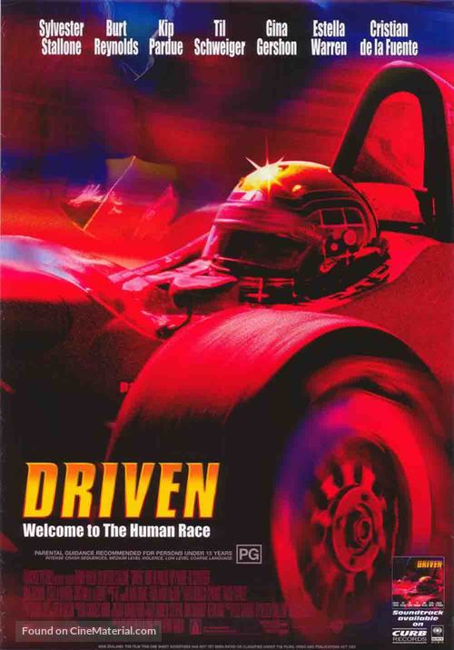 Driven - New Zealand Movie Poster