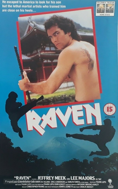 &quot;Raven&quot; - British VHS movie cover