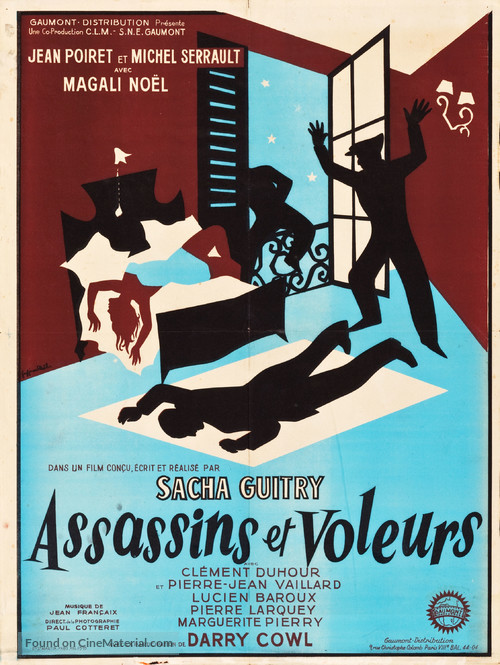 Assassins et voleurs - French Movie Poster