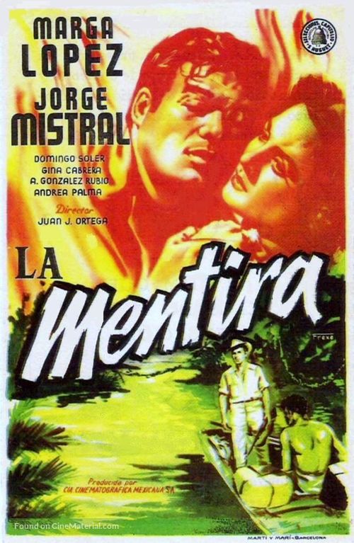 La mentira - Spanish Movie Poster