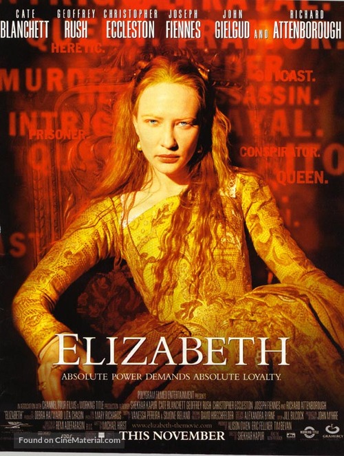 Elizabeth - Movie Poster