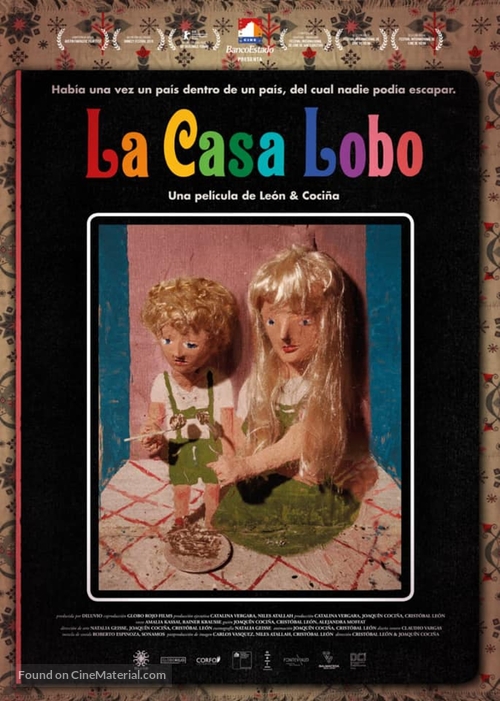 La casa lobo - Mexican Movie Poster