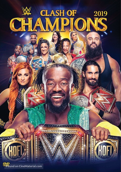 WWE: Clash of Champions - DVD movie cover