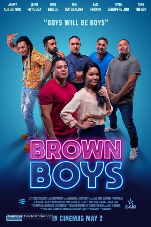 Brown Boys - Australian Movie Poster