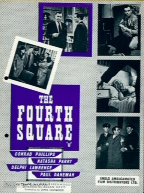 The Fourth Square - British Movie Poster