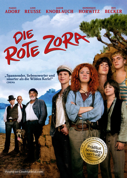 Rote Zora, Die - German Movie Poster