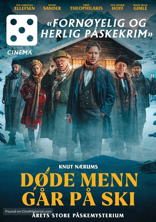 D&oslash;de menn g&aring;r p&aring; ski - Norwegian Video on demand movie cover