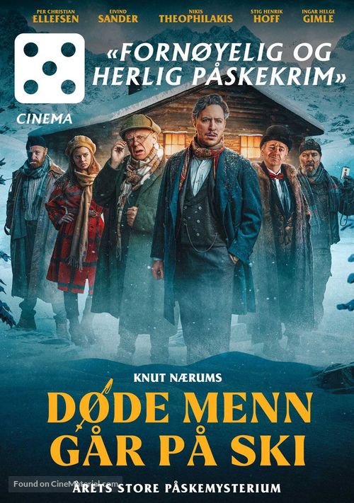 D&oslash;de menn g&aring;r p&aring; ski - Norwegian Video on demand movie cover