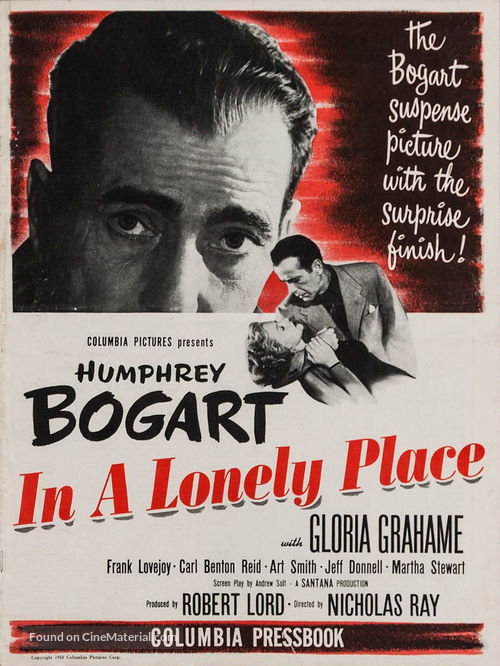 In a Lonely Place - poster