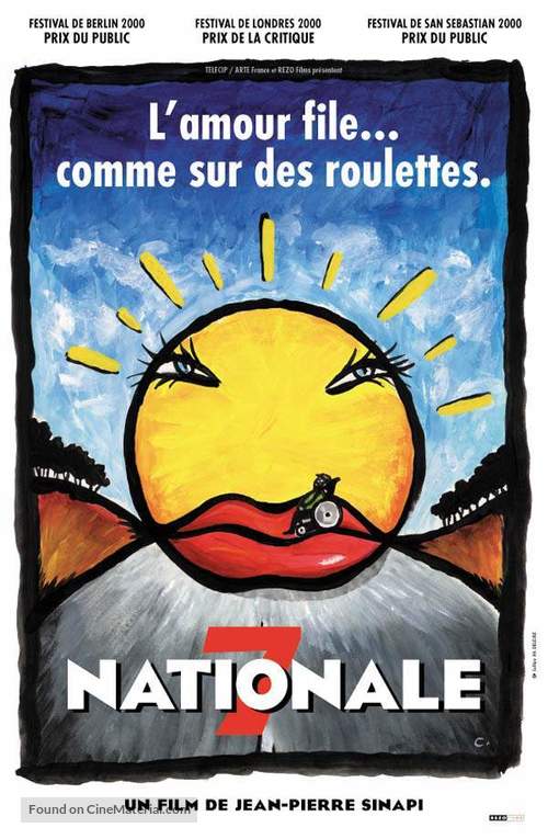 Nationale 7 - French poster