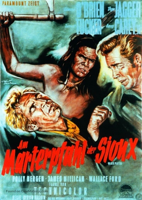 Warpath - German Movie Poster