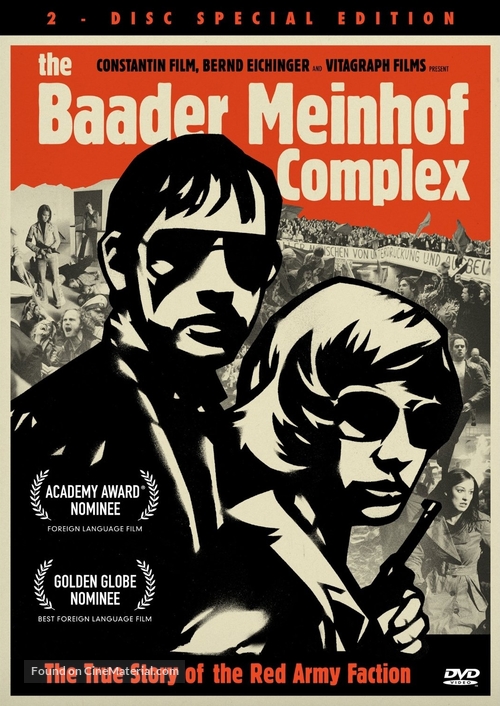 Der Baader Meinhof Komplex - DVD movie cover