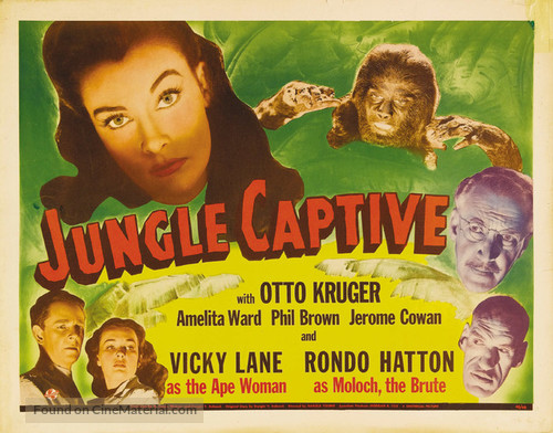The Jungle Captive - Movie Poster