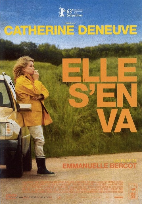 Elle s&#039;en va - French DVD movie cover