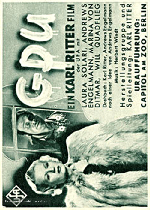 G.P.U. - German poster