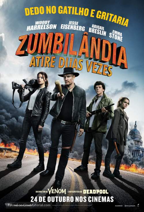 Zombieland: Double Tap - Brazilian Movie Poster