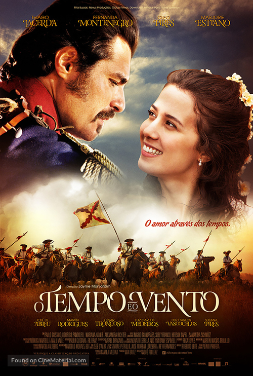 O Tempo e o Vento - Brazilian Movie Poster