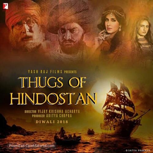 Thugs of Hindostan - Indian Movie Poster