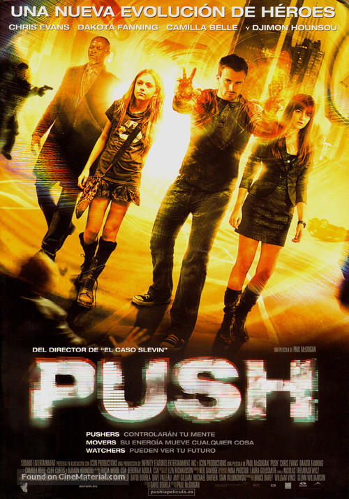 Push - Spanish Movie Poster