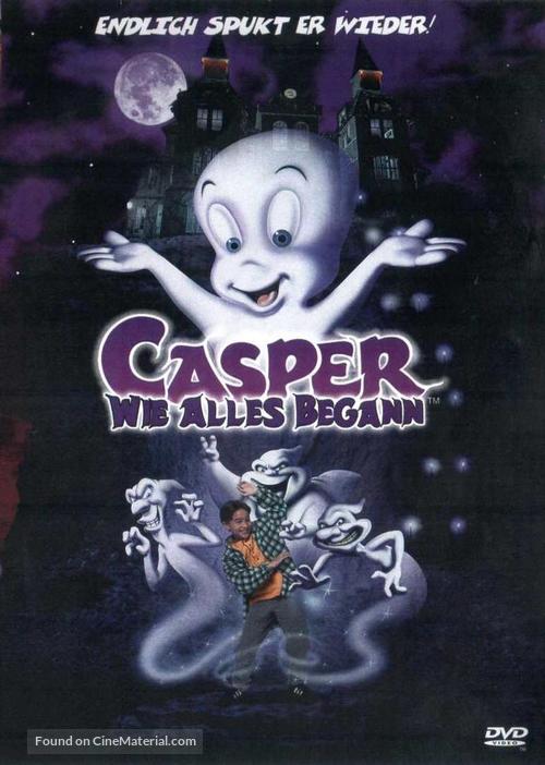 Casper: A Spirited Beginning - German DVD movie cover