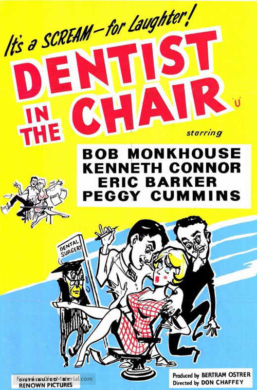 Dentist in the Chair - British Movie Poster