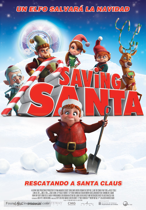 Saving Santa - Spanish Movie Poster