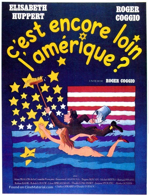 C&#039;est encore loin l&#039;Am&eacute;rique? - French Movie Poster