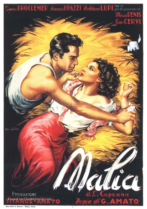 Malia - Italian Movie Poster