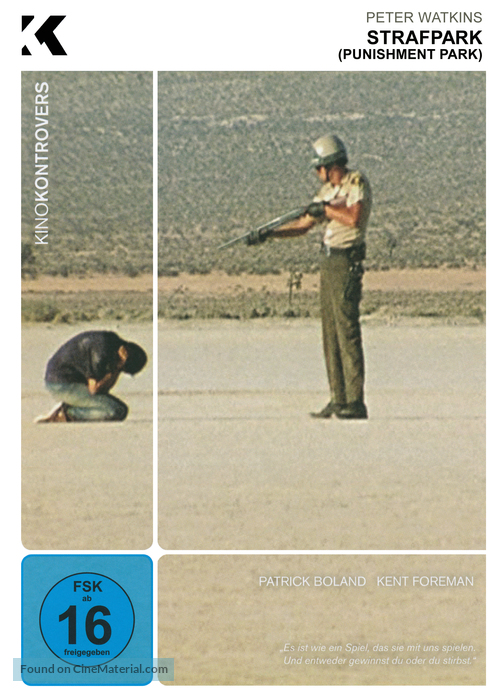 Punishment Park - German DVD movie cover