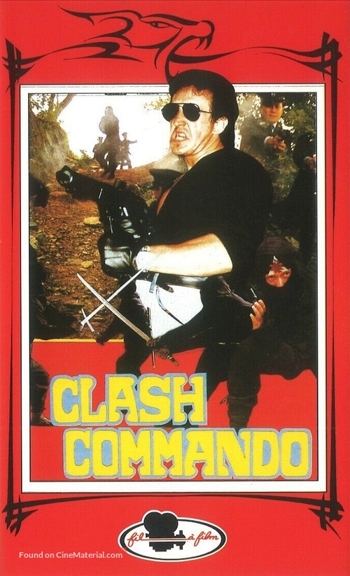 Clash of the Ninjas - French VHS movie cover