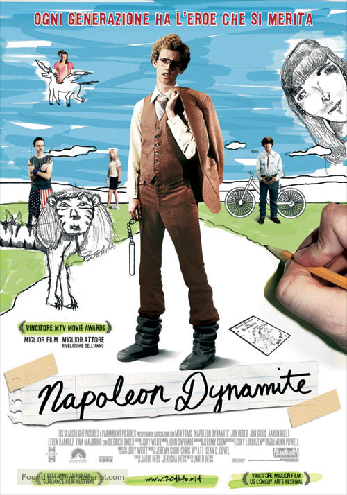 Napoleon Dynamite - Italian Movie Poster