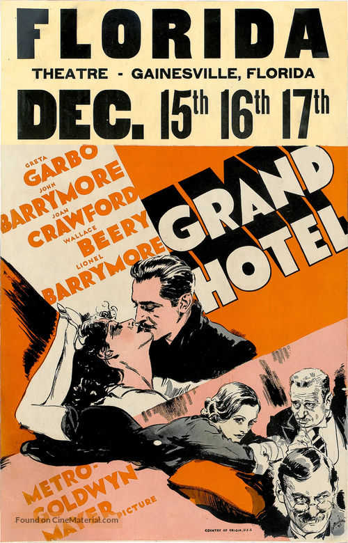 Grand Hotel - Movie Poster