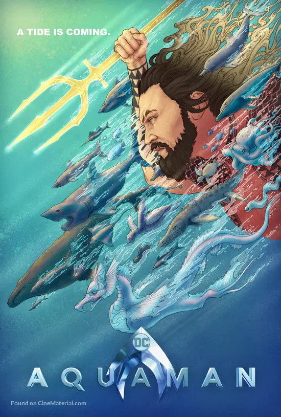 Aquaman 18 Movie Poster Aquaman 18 Movie Poster