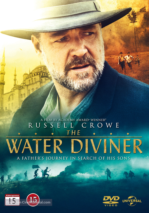 The Water Diviner - Danish DVD movie cover