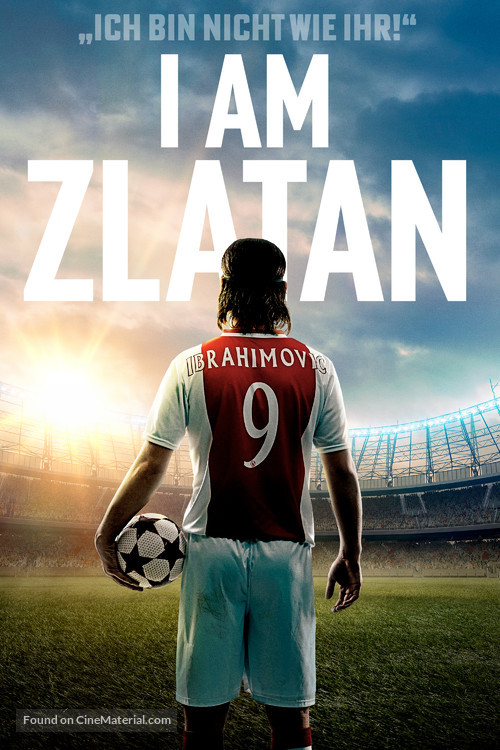 I Am Zlatan - German Movie Cover
