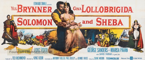 Solomon and Sheba - Movie Poster