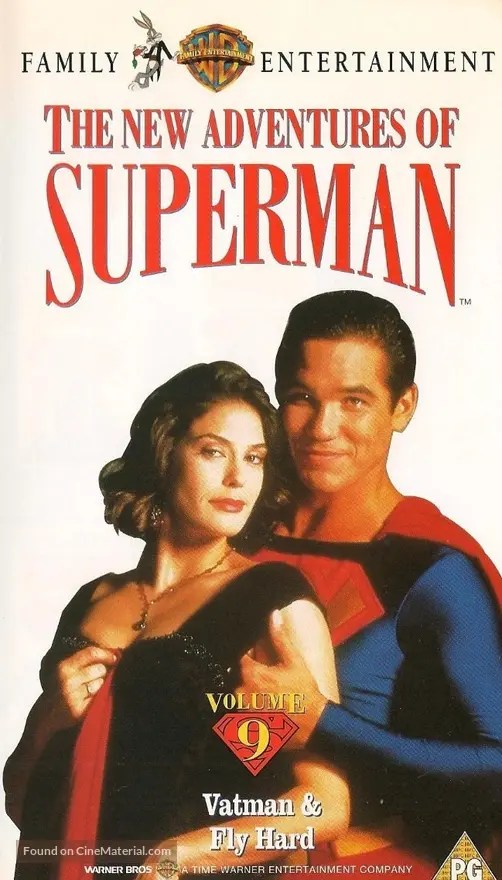 &quot;Lois &amp; Clark: The New Adventures of Superman&quot; - British VHS movie cover