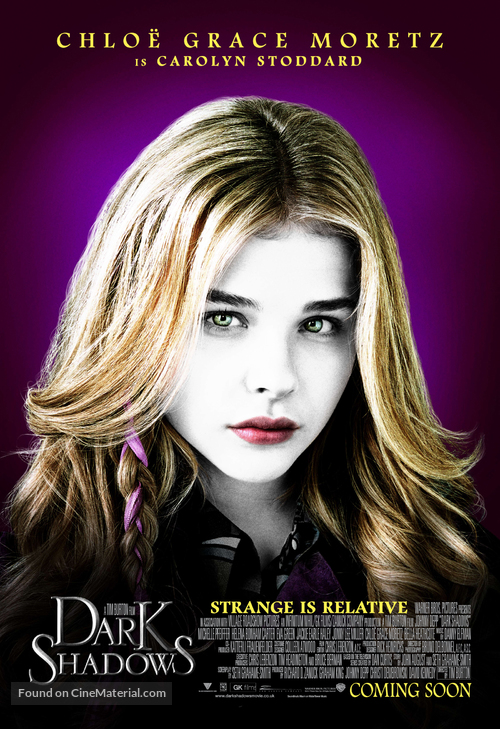 Dark Shadows - British Movie Poster