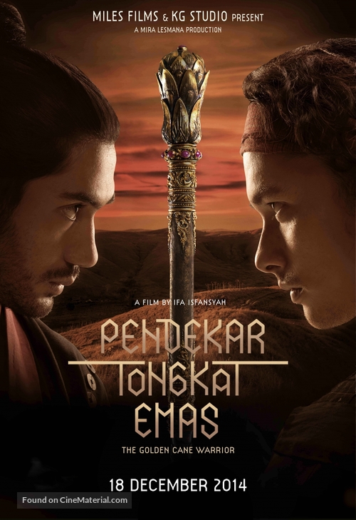 Pendekar Tongkat Emas - Indonesian Movie Poster