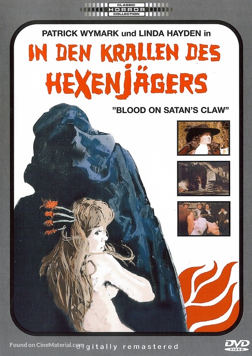 Satan&#039;s Skin - German DVD movie cover