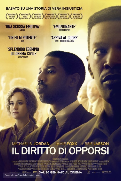 Just Mercy - Italian Movie Poster