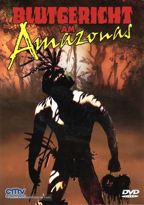The Treasure of the Amazon - German DVD movie cover