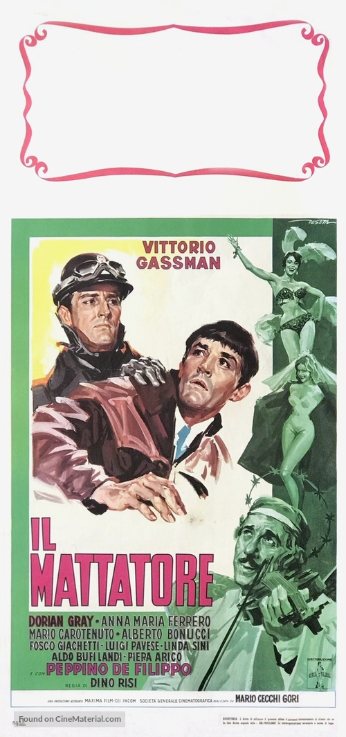 Il Mattatore - Italian Movie Poster