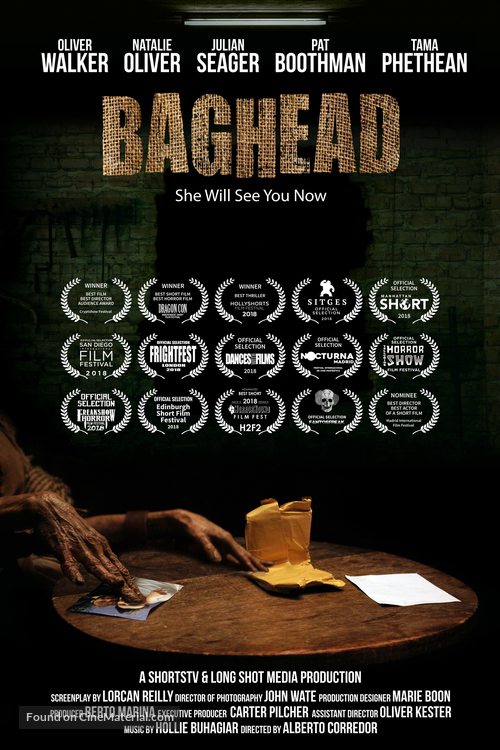 Baghead - British Movie Poster