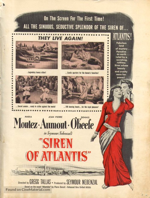 Siren of Atlantis - poster