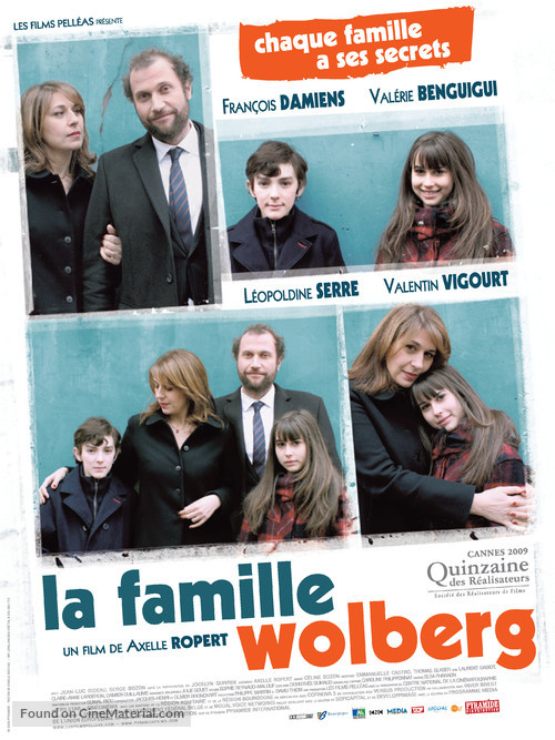La famille Wolberg - French Movie Poster