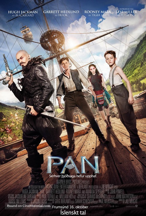 Pan - Icelandic Movie Poster