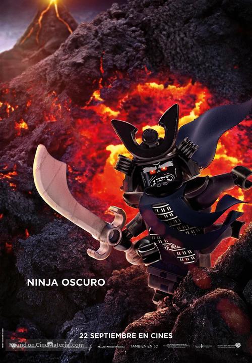 The Lego Ninjago Movie - Spanish Movie Poster