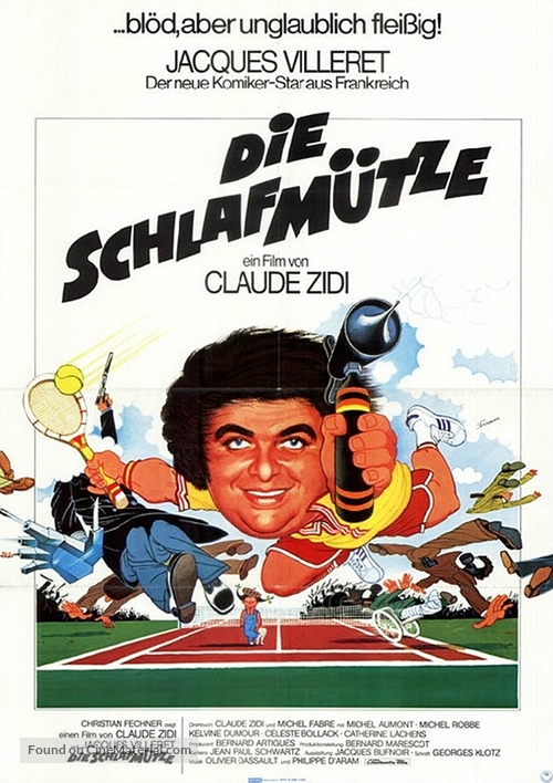 B&ecirc;te, mais disciplin&eacute; - German Movie Poster