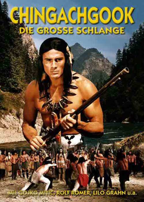 Chingachgook, die gro&szlig;e Schlange - German Movie Cover